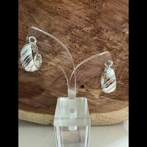 Vintage Napier Silver Earrings